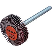 セラミックフラップホイール 軸径3mm ＃320 外径25×幅5×軸長30（10個入） TCF2505-CE-320