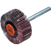 セラミックフラップホイール 軸径3mm ＃180 外径25×幅10×軸長30（10個入） TCF2510-CE-180