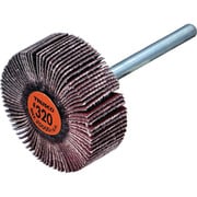 セラミックフラップホイール 軸径3mm ＃320 外径25×幅10×軸長30（10個入） TCF2510-CE-320
