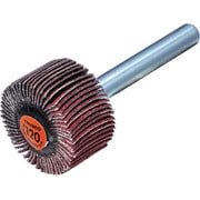 セラミックフラップホイール 軸径6mm ＃120 外径25×幅15×軸長40（5個入） TCF2515-CE-120