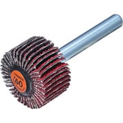 セラミックフラップホイール 軸径6mm ＃60 外径25×幅15×軸長40（5個入） TCF2515-CE-60
