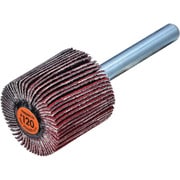 セラミックフラップホイール 軸径6mm ＃120 外径25×幅25×軸長40（5個入） TCF2525-CE-120