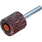セラミックフラップホイール 軸径6mm ＃180 外径25×幅25×軸長40（5個入） TCF2525-CE-180