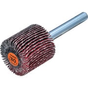 セラミックフラップホイール 軸径6mm #80 外径25×幅25×軸長40(5個入) TCF2525-CE-80