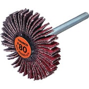 セラミックフラップホイール 軸径3mm ＃80 外径30×幅5×軸長30（10個入） TCF3005-CE-80