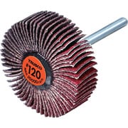 セラミックフラップホイール 軸径3mm ＃120 外径30×幅10×軸長30（10個入） TCF3010-CE-120