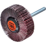 セラミックフラップホイール 軸径3mm ＃180 外径30×幅10×軸長30（10個入） TCF3010-CE-180