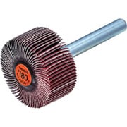 セラミックフラップホイール 軸径6mm ＃180 外径30×幅15×軸長40（5個入） TCF3015-CE-180