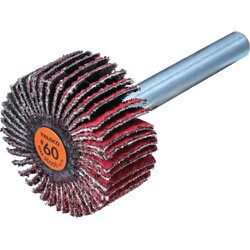 セラミックフラップホイール 軸径6mm ＃60 外径30×幅15×軸長40（5個入） TCF3015-CE-60