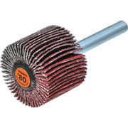 セラミックフラップホイール 軸径6mm #80 外径30×幅25×軸長40(5個入) TCF3025-CE-80