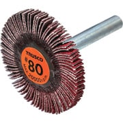 セラミックフラップホイール 軸径6mm #80 外径40×幅5×軸長40(5個入) TCF4005-CE-80