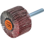 セラミックフラップホイール 軸径6mm #120 外径40×幅25×軸長40(5個入) TCF4025-CE-120
