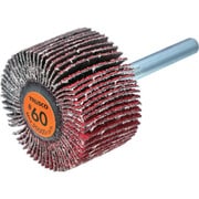 セラミックフラップホイール 軸径6mm #60 外径40×幅25×軸長40(5個入) TCF4025-CE-60