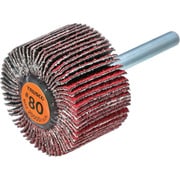 セラミックフラップホイール 軸径6mm #80 外径40×幅25×軸長40(5個入) TCF4025-CE-80