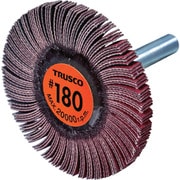 セラミックフラップホイール 軸径6mm #180 外径50×幅5×軸長40(5個入) TCF5005-CE-180