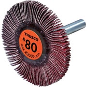 セラミックフラップホイール 軸径6mm #80 外径50×幅5×軸長40(5個入) TCF5005-CE-80