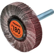 セラミックフラップホイール 軸径6mm #180 外径50×幅10×軸長40(5個入) TCF5010-CE-180