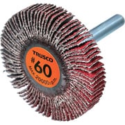 セラミックフラップホイール 軸径6mm #60 外径50×幅10×軸長40(5個入) TCF5010-CE-60