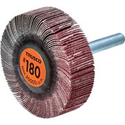 セラミックフラップホイール 軸径6mm #180 外径50×幅15×軸長40(5個入) TCF5015-CE-180