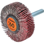セラミックフラップホイール 軸径6mm #60 外径50×幅15×軸長40(5個入) TCF5015-CE-60