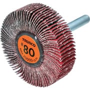 セラミックフラップホイール 軸径6mm #80 外径50×幅15×軸長40(5個入) TCF5015-CE-80
