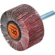 セラミックフラップホイール 軸径6mm #120 外径50×幅25×軸長40(5個入) TCF5025-CE-120