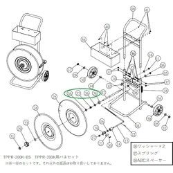 TPPRー200K用 バネセット TPPR-200K-BS