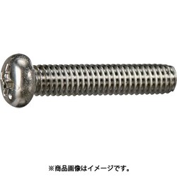 ナベ頭小ねじ ステンレス 全ネジ M4×16 20本入 少量パック Y823-0416