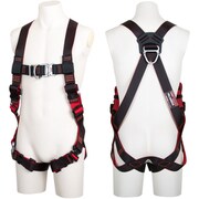 レヴォハーネス ハーネス本体のみ 黒・赤 Sサイズ 胸D環付き TH508OTOTBKRSJANBX