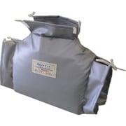 配管保護材 グローブバルブ用保温ジャケット【HJGL10032F】 保温厚15mm 160×230mm TJVG-32A