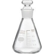共栓三角フラスコ100ml（TS22） TSF-100-SCI