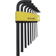 六角レンチ 黒染め9本セット(セミロング) WLH230B-9S