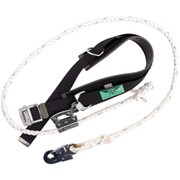 ワークポジショニング用器具 柱上安全帯 FCー11 黒 Lサイズ ロープ下側通過タイプ WP-FC-11-BLK-L-JAN-BP