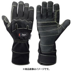 耐切創耐突刺し保護手袋(アラミド繊維手袋)KG-210 L KG210-L