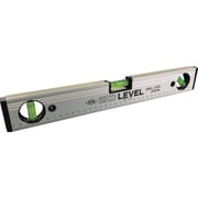 箱型アルミレベルV溝付 100mm L-550-100