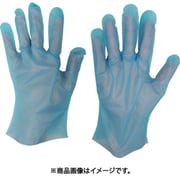 ポリスリム手袋 箱入ブルー（100枚入）L LPE0183SEBBL