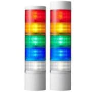積層信号灯 シグナルタワー Φ100 LR10シリーズ LR10-1M2WJBW-Y