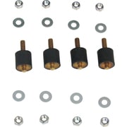 防振ゴム（M5）ネジ部片側カット 4個入 ME-15