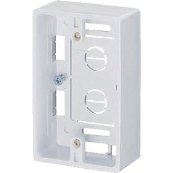 モール用スイッチボックス1ヶ用 MSB-1W