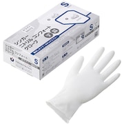 ニトリル手袋コンフォート（100枚入）W S NBR035APFWBS
