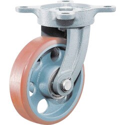 重荷重用キャスター ダクタイル製 ログラン 旋回金具付 Φ150 ND-150WJ