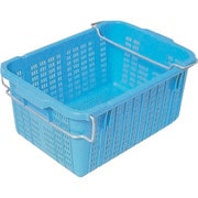 メッシュコンテナ 129563 プラスケットNo.450持手付39L NO.450