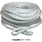電動ウインチ用ナイロンクロスロープ（8打ち）9mmΦ×100m 両端アイ加工 NR-8CROSS-9-100