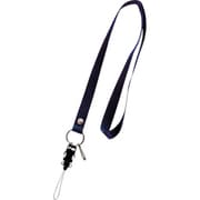 携帯用ネックストラップ紺 NS-1DB