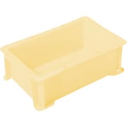 ヒシ S型コンテナ パステルイエロー 有効内寸229×132×85mm PAS-3B-PY