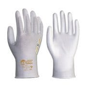 BESTGRIP ハイパーガードストレッチ ホワイト S PE363-WH-1P-S