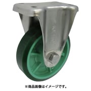 樹脂製ウレタンゴム車輪ステンレス製固定車付 ベアリング無 150 PNUAKA150