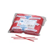 ビニタイ PVCカット品 赤 4mmX15cm（1000本/袋） QA-150-4G