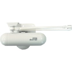 ドアクローザー doorman ホワイト S-101PV-WH