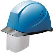 PC製ヘルメット スライダー面付 透明バイザー SC-11PCLVSRA-KP-BL/S